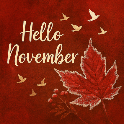 暦のたより🍁【11月のごあいさつ】