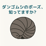 ダンゴムシのポーズ、知ってますか?